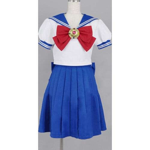 Sailor Moon Cosplay Costume Navy Sailor School Uniform Performance Costumes Kawaii Halloween Cosplay Costume Woman Dress