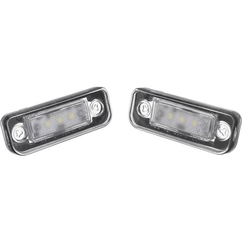 Lamp Error Free For Mercedes Benz W203 5D W211 W219 R171 SALE 2pcs LED License Plate Light Car Accessories Dropshipping In Stock