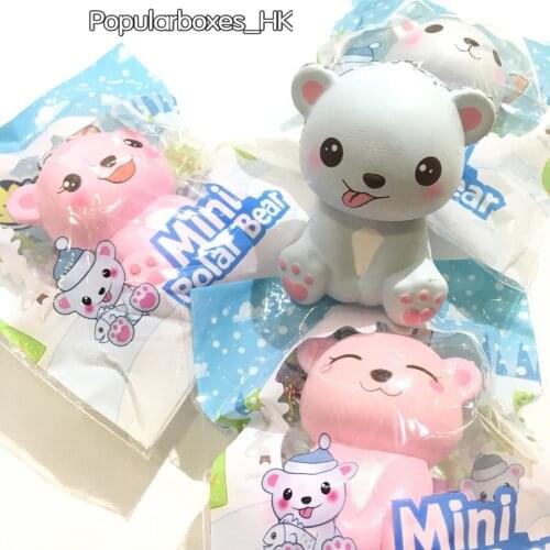 Punimaru jumbo mini polar bear squishy Slow Rising Gift Toy
