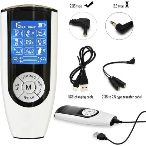 SM Players,Super Strong Electro Shock Host USB Charging Power Box Electric Stimulation Therapy Machine DIY Sex Toys Accessories