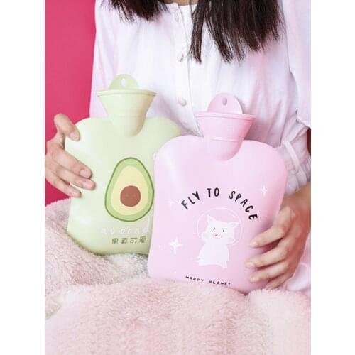 Warm baby hot water bag female warm stomach warm water bag mini water injection small hot compress hand warming