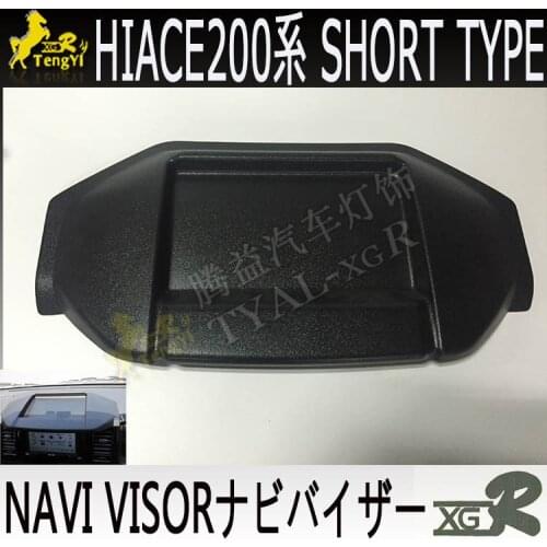 Xgr navi visor dash board car accessory for hiace narrow type
