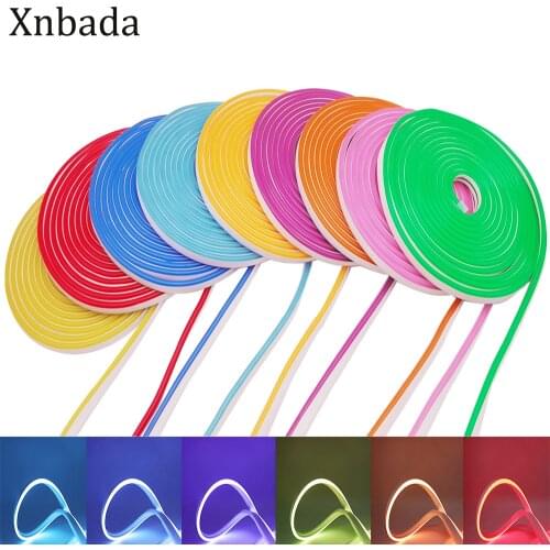 Neon Strip LED Strip Light Waterproof SMD 2835 120LEDs/m Flexible LED Neon Lights For Home Decorate 12V