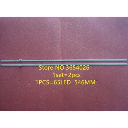 2 pieces/set FOR Hisense HE500GFR-B51 screen JT-1119452-A RSAG7.820.5109 RSAG7.820.5103 65LED 546MM