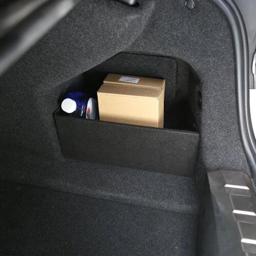 Car Parts Rear Trunk Storage Partition Black Trunk Clapboard For BMW 3 Series G20 G28 320li 325li 2020 Auto Accessories Interior