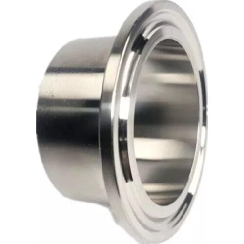 Freeshipping Height 28.5mm 3A Standrad SUS 304# Sanitary Pipe Weld Ferrule Tri Clamp Type Stainless Steel Flange