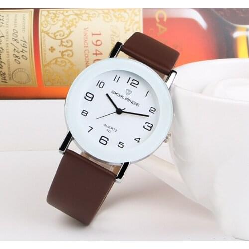 Tike Toker Women Black Watch Hot Sale Leather Band Stainless Steel Analog Quartz Wristwatch Lady Female Casual Watches