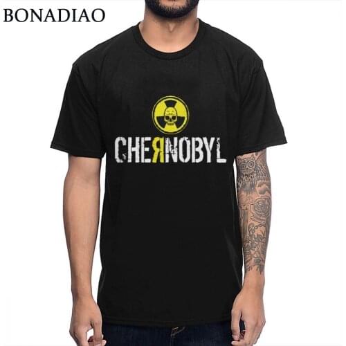 Round Collar Chernobyl 1986 Disaster Nuclear Radiation Stalker T Shirt Leisure 100% Healthy Cotton Short Sleeve T-shirt