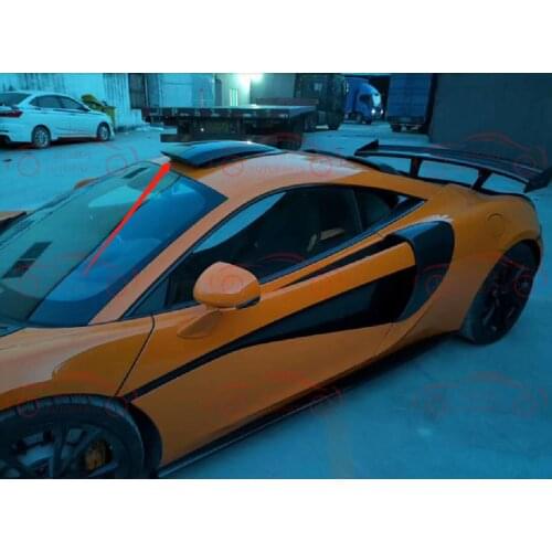 Applied to, McLaren 540570 carbon fiber roof tuyere trim body kit auto parts