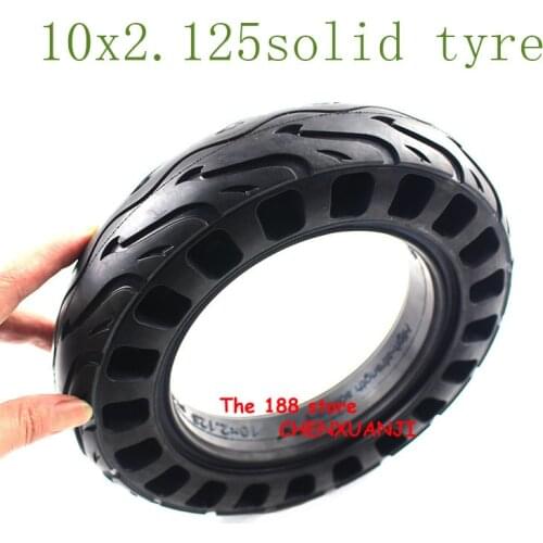 NEW DESIGN Electric Scooter Tires 10x2.125 Solid Tyre 10*2.125 for 8/10 inch Electric Scooter Accessory