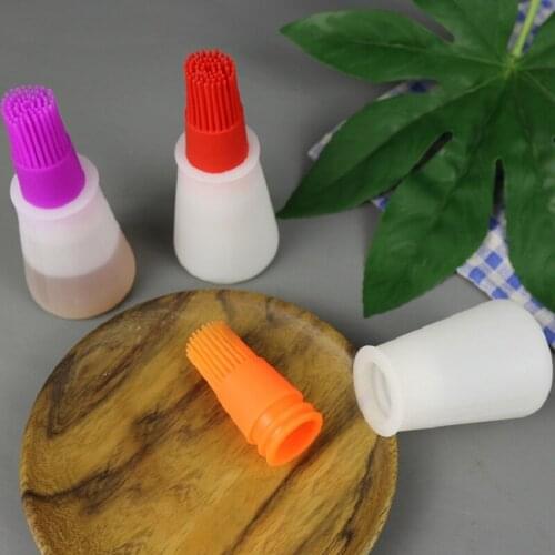 1 Pc Silicone Oil Bottle Baking Brush Liquid Oil Honey Brushes Barbecue Tool BBQ Basting Pancake Kitchen Accessories
