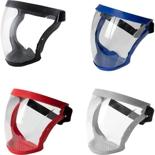 New Women Men Plastic Dustproof Protect Faceshield Glasses Goggles Full Face Covered Outdoor Riding Facial Eye Protection Cover