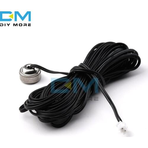 1/2/3/5 Meter W1209 Thermostat Magnetic Sensor Probe Temperature Controller High Precision NTC Thermistor 10K Replace DS18B20