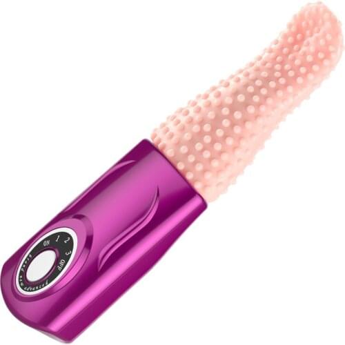 3 Speed Tongue Vibrator Sex Toys Double Woman G-spot Clitoris Stimulation Sex ToySilicone Dildo Vibrators Sex Products for Women