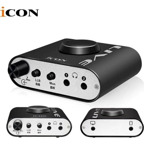 ICON Live X lossless Sound High-Quality Mobile Phone Live Broadcast Karaoke Recording Portable Sound Card Converter
