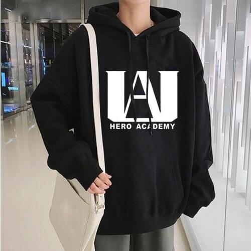 2020 Fashion Hoodies My Hero Academia Свитер Women Autumn Sweatshirt Anime Printing Men Hoodies Oversized Harajuku Casual Hoodie