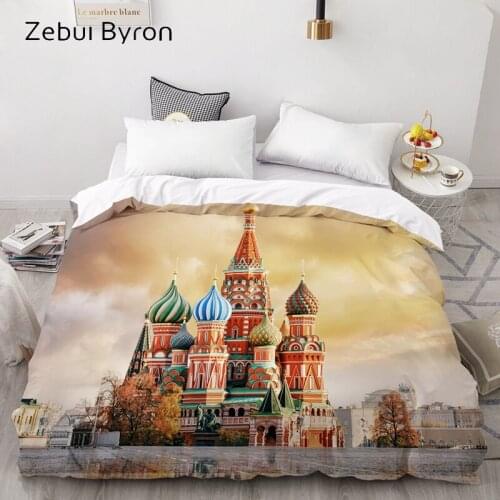 3D Duvet Cover Custom,Comforter/Quilt/Blanket case Queen/King,Moscow Bedding 200x200/140*210.Home textile drop ship