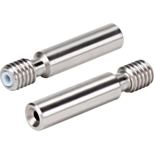 40JB 2Pcs All-Metal V6 Kraken Heat Break Throat Chimera/Cyclops Titanium Alloy for 3D Printer Nozzle Throat 1.75mm