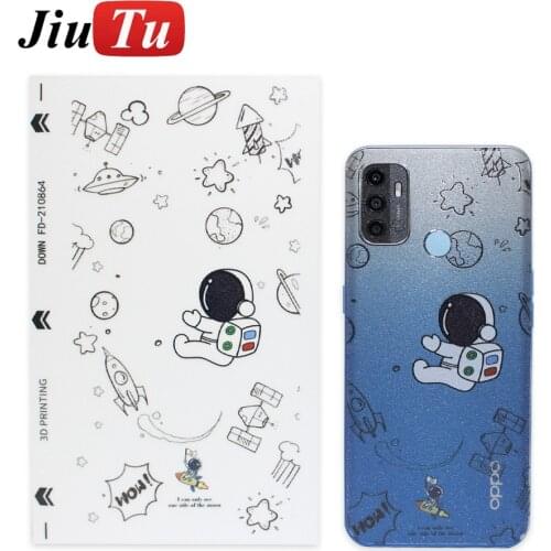 50Pcs 3D Clear Back Film For Samsung S20 FE Mobile Phone Camera Watch Hydrogel Sheet Cutting Machine