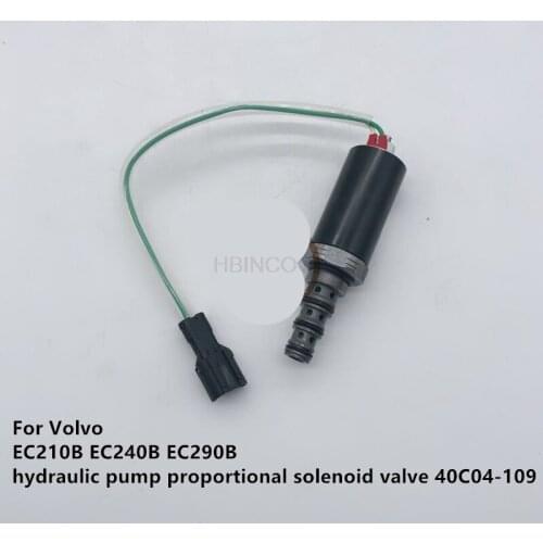FOR Volvo EC210B EC240B EC290B hydraulic pump proportional solenoid valve 40C04-109 high quality accessories free mail