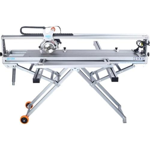 For Wandeli QX-1000 1000mm small portable stone saw wet marble tile cutter manual tile cutting machine