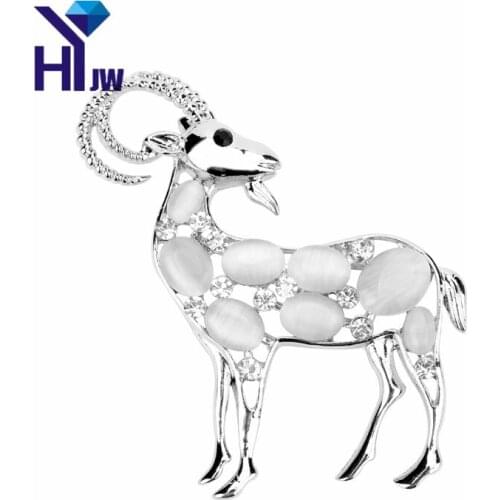 HEYu jewelry Silver Brooches For Clothes