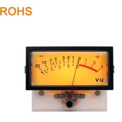 DYKB VU Meter DB Level Header Audio Mixer Power Amplifier preamplifier Indicator Meter Table Mixer Power meter bridge backlight