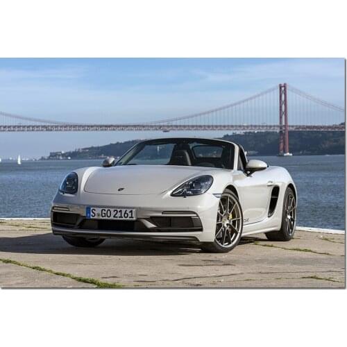 718 Boxster GTS 4.0 Car Wallpaper Wall Art Poster Print Canvas Paintings for Home Room Decor