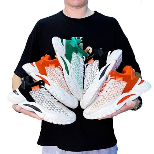 Men New Fashion Breathable Outdoor Sneaker For Male Casual Sport Running Tennis Shoes Light Weight Comfortable Jogging Shoes