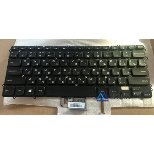 New Russian Laptop keyboard for Dell Precision M3800 XPS 15 9530 RU keyboard with backlit