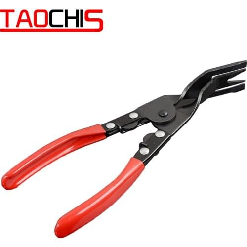 TAOCHIS New Open Light Pliers Under Pressure Buckle Clamp Plastic Remover Car Headlight Lens Opener Repair Disassemble Plier