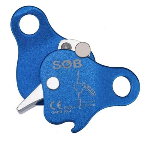 Outdoor Climbing Mountaineering Gear Rope Grab Protection Rappelling Rope rise protector outdoor rock climber grab A1