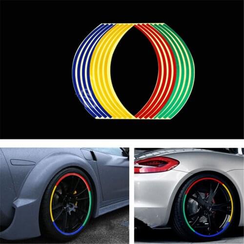 17"18" Strips Car Wheel Tire Stickers for YAMAHA THRUXTON R Steve McQueen SE SPRINT GT RS ST RS TWIN