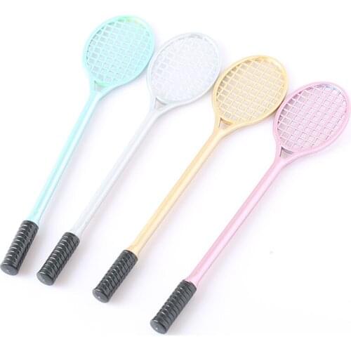 PVC Badminton Racket for Kids Floam Putty Cream Model Clay Tool DIY Fluffy Slime Form Crystal Soil Kit Clear Slime black