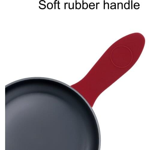 Thickening Silicone Pot Handle Cover Anti-slip Heat-resistant Soft Handle Iron Skillet Cookware Handles Cover Kitchen Supplies
