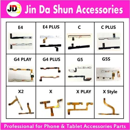 For Motorola G4 Play/ X Style/ X Play/Moto C/X/Z/ E3 E4 E4 Plus G5 G5S Plus Power On Off Volume Button Flex Cable Replacement