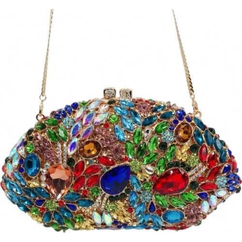 Women Wedding Clutches Bags Purse for Bride Bridal Wedding Clutch Purse Handbags and Purse Female Prom Purse Bridal Shoulder Bag