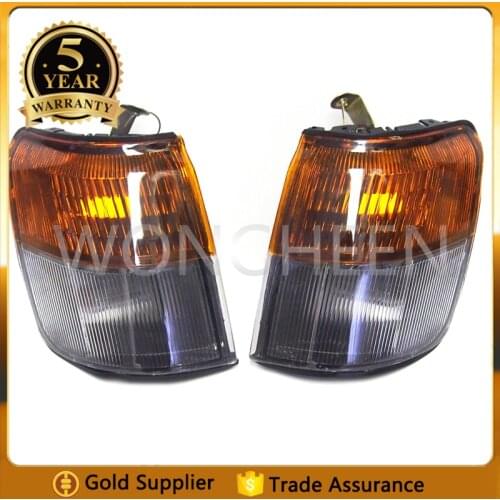 MB831081 MB831082 1 Pair Front Turn Signal For Mitsubishi Pajero MENTORO V31 V32 V33 CORNER LAMP Steering Lamp