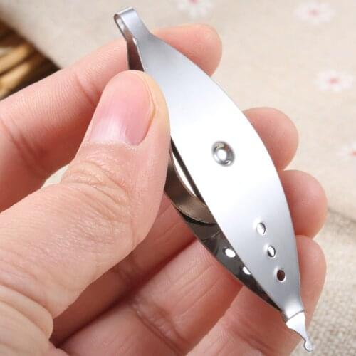 1pc Steel Tatting Shuttle Silver 7.2x2.2x0.89cm Bobbin Lace Making Tool Handmade Craft Knitting Weaving Tools Handmade Hicello