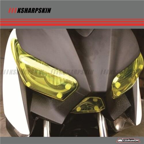 2017 New Motorcycle For Yamaha X MAX 250 300 2016 2017 2018 Accessoris acrylic Headlight Screen Protective Cover xmax