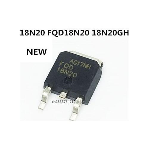 5PCS/ 18N20 FQD18N20 18N20GH TO-252