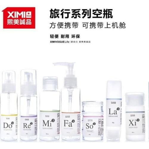 50ML Transparent Spray Bottle Travel Can Refill Hand Sanitizer Shampoo Perfume Container Bottle Cosmetic Liquid Sub-bottle