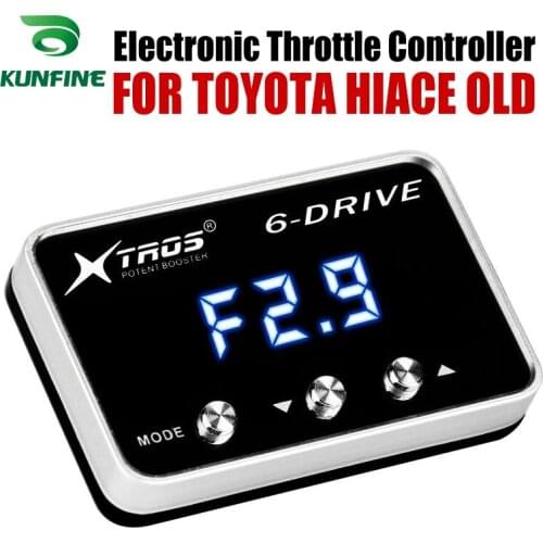 Car Electronic Throttle Controller Racing Accelerator Potent Booster For TOYOTA HIACE OLD Tuning Parts Accessory