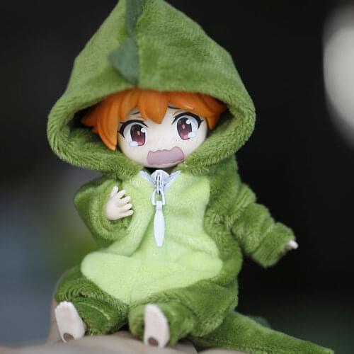 Baby Clothes Cute Dinosaur animal monster 1/12 BJD Doll Clothes for ob11,molly, gsc,1/12 BJD,body9 doll accessories boys girls