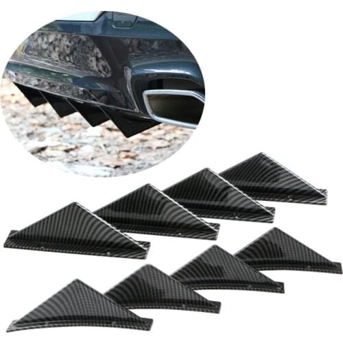 4PCS Car Rear Bumper Diffuser for BMW X1 F48 X3 F25 X4 F26 X5 F15 X6 F16 X3 G01