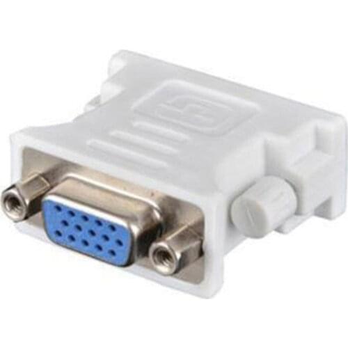 DVI D Male To VGA Female Socket Adapter Converter VGA to DVI/24+5 Pin Male to VGA Female Adapter Converter
