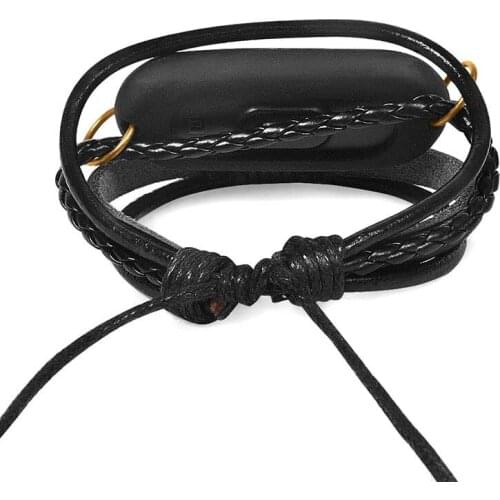 Etmakit Multilayer Braided Replacement Strap Handmade Knitted Chain for Xiaomi Mi Band 3 NK-Shopping