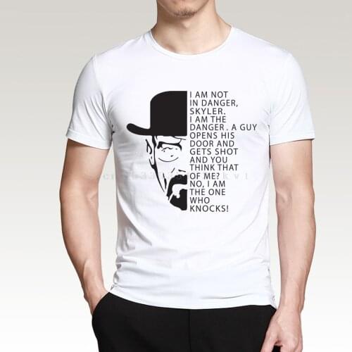 BREAKING BAD Men T shirts summer casual slim fit short sleeve top tees hip hop style t shirt S-2XL