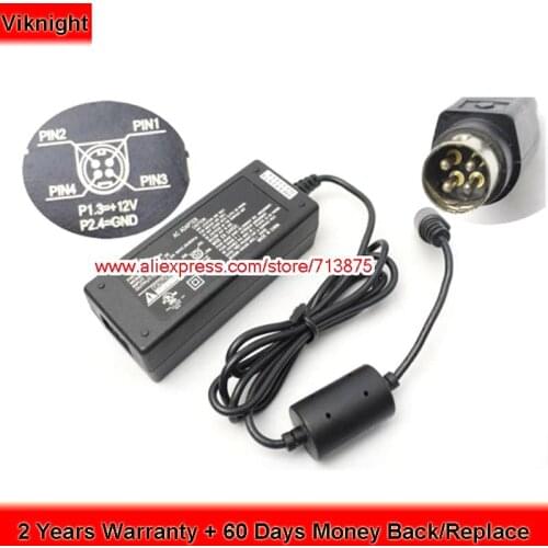 Genuine JS-12034-2E 40W Charger 12V 3.4A AC Adapter for Sanyo CLT1554 LCD MONITOR 1LB4U11B0300