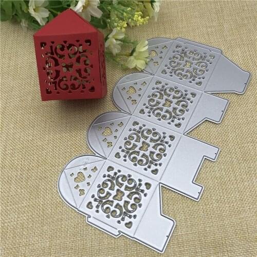 Gift candy box Metal Cutting Dies Design Stencils for DIY Scrapbooking Album Paper Card Decorative Craft